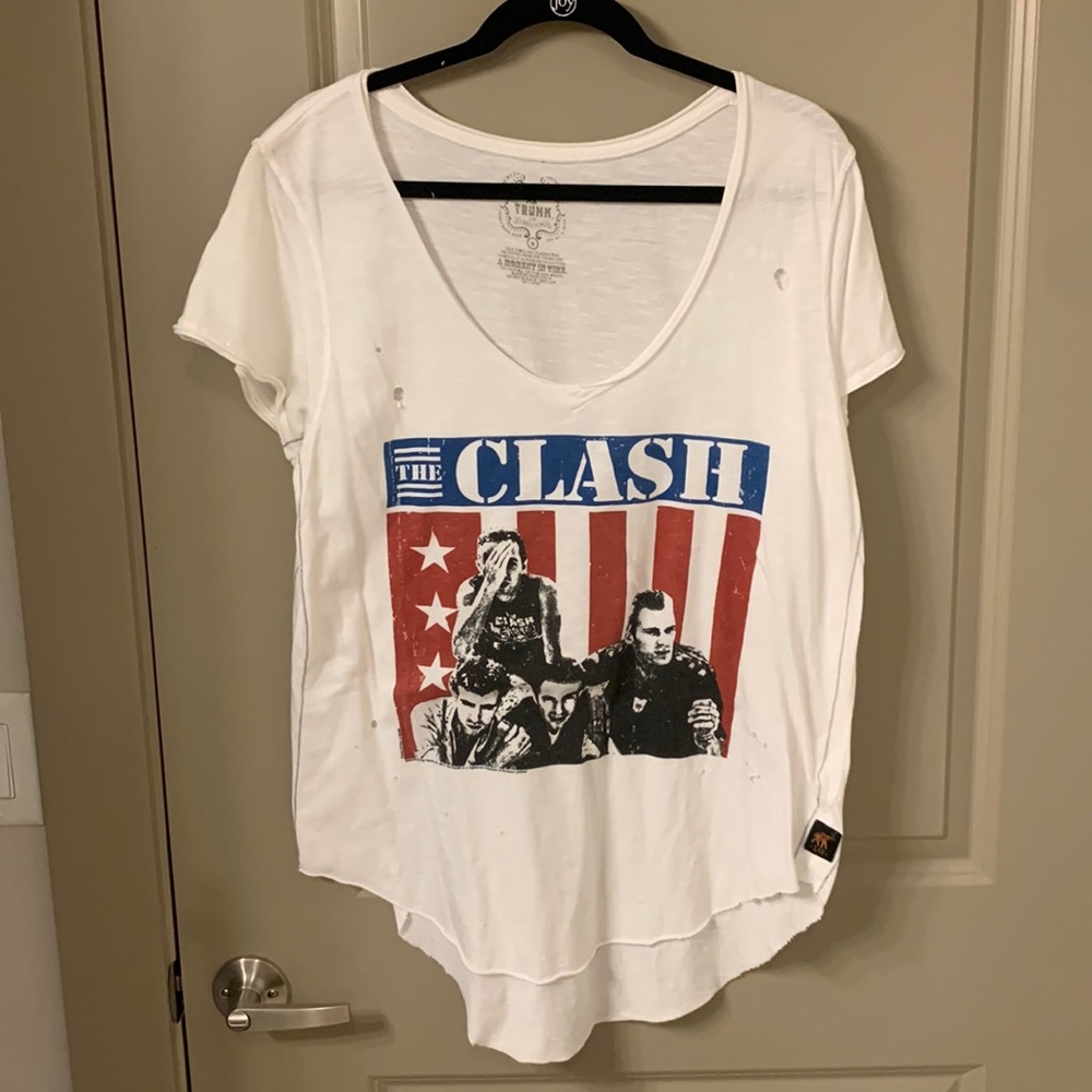 Free People graphic tee the clash